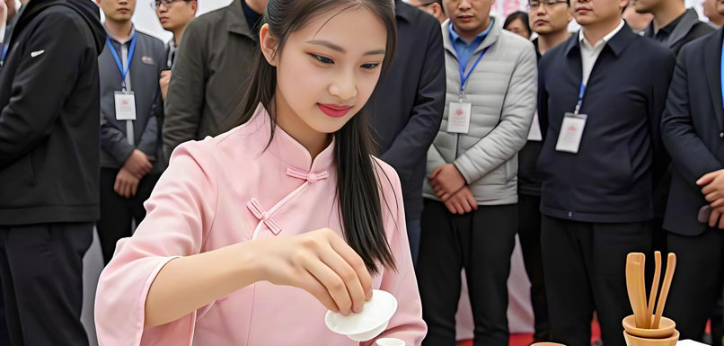北京国际茶业展在北京展览馆开幕