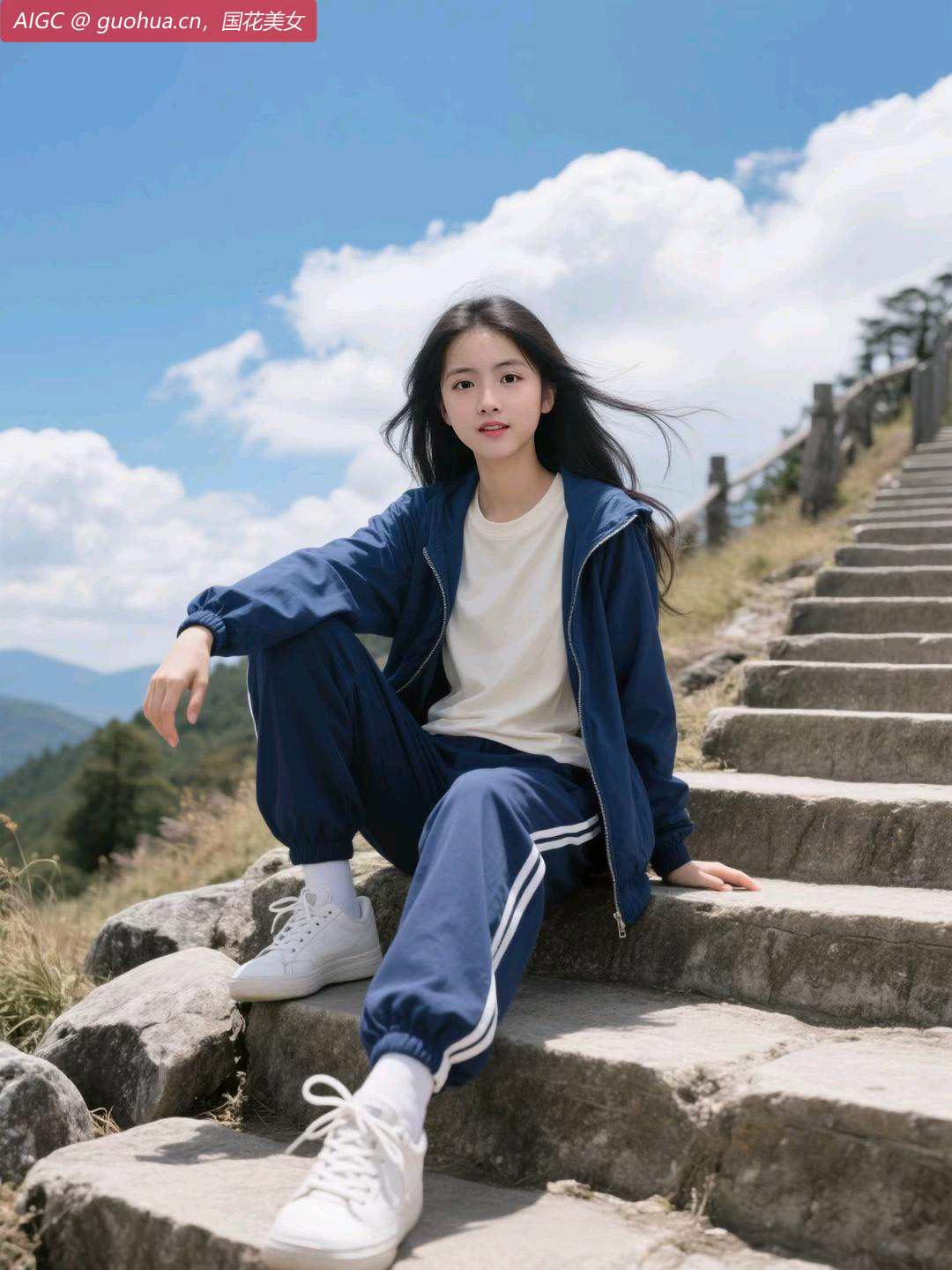 原来青春的自由，是站在群山褶皱里