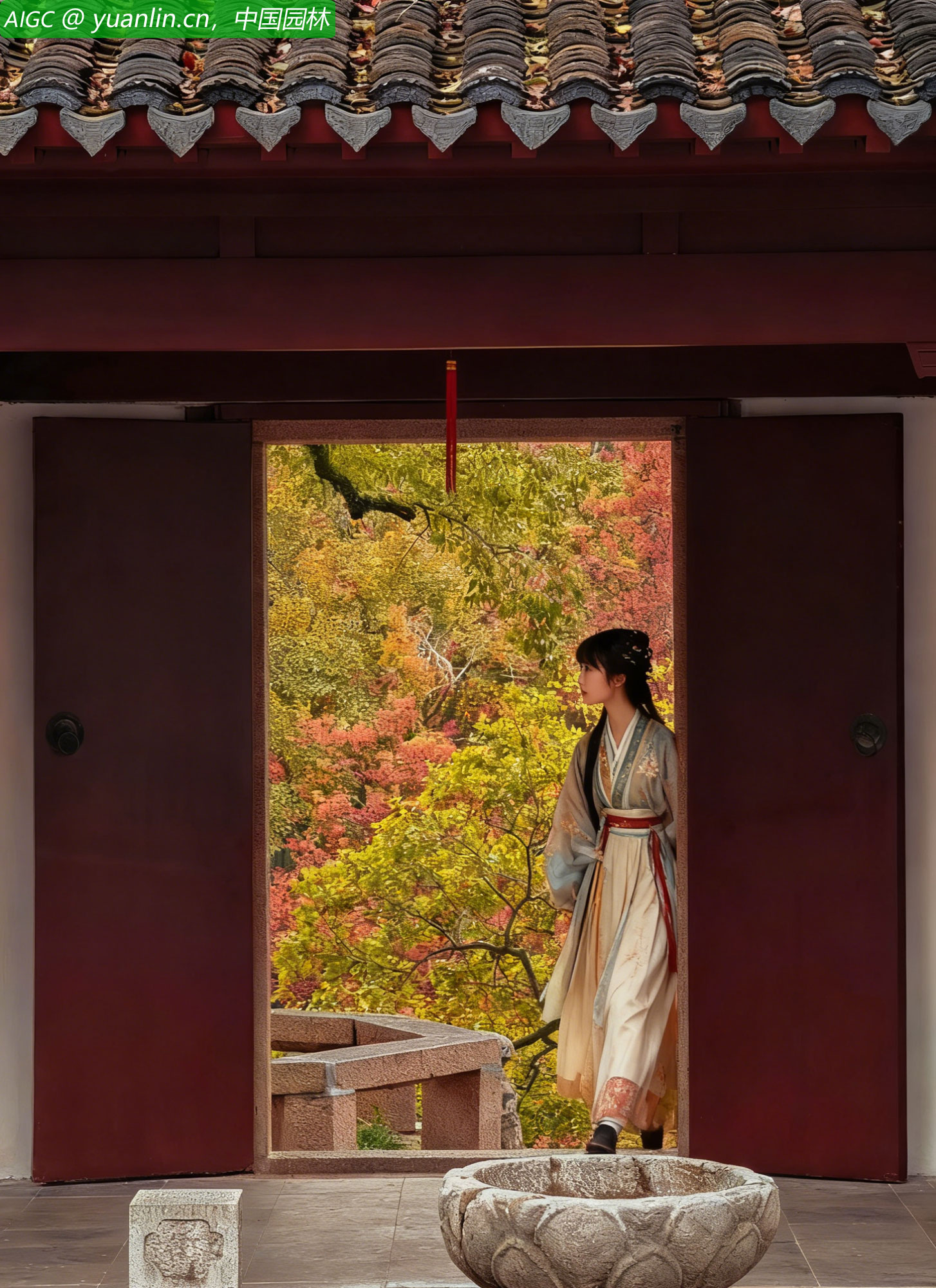 寻古之趣，探幽之妙，尽在这禅寺秋色的禅意中