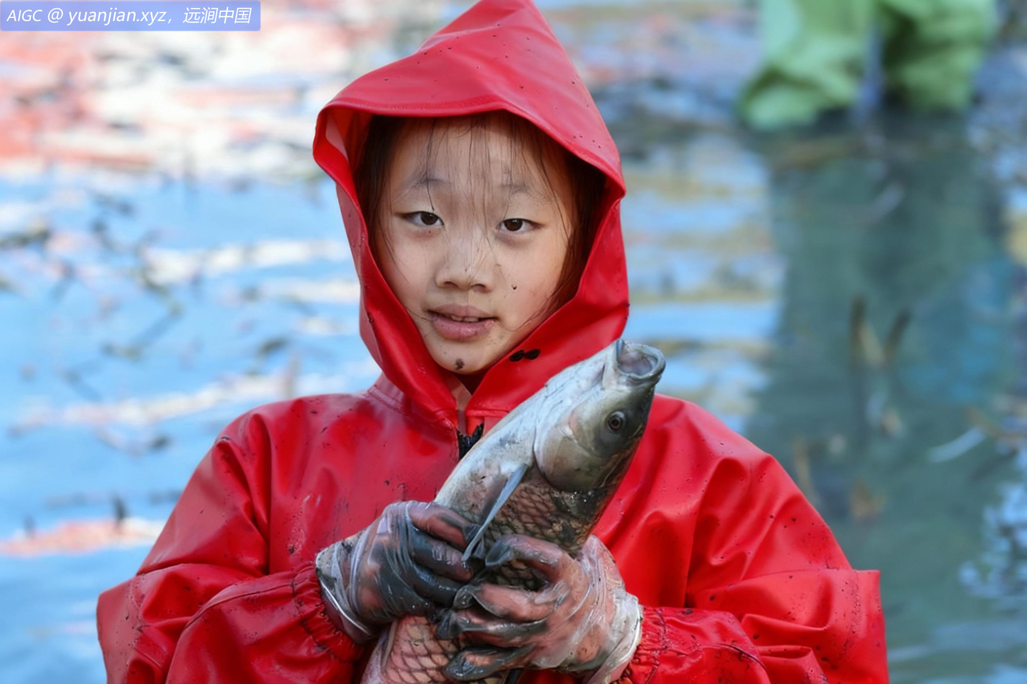 江苏淮安，洪泽第二实验小学举办“捕鱼大作战”活动