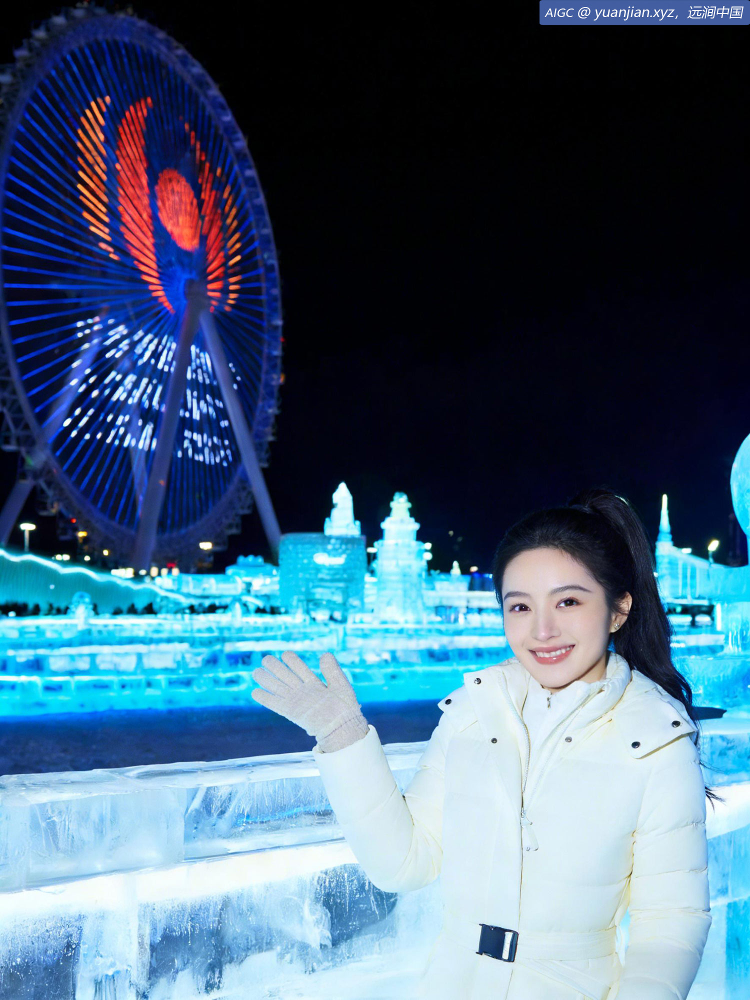 哈尔滨冰雪大世界正式开园