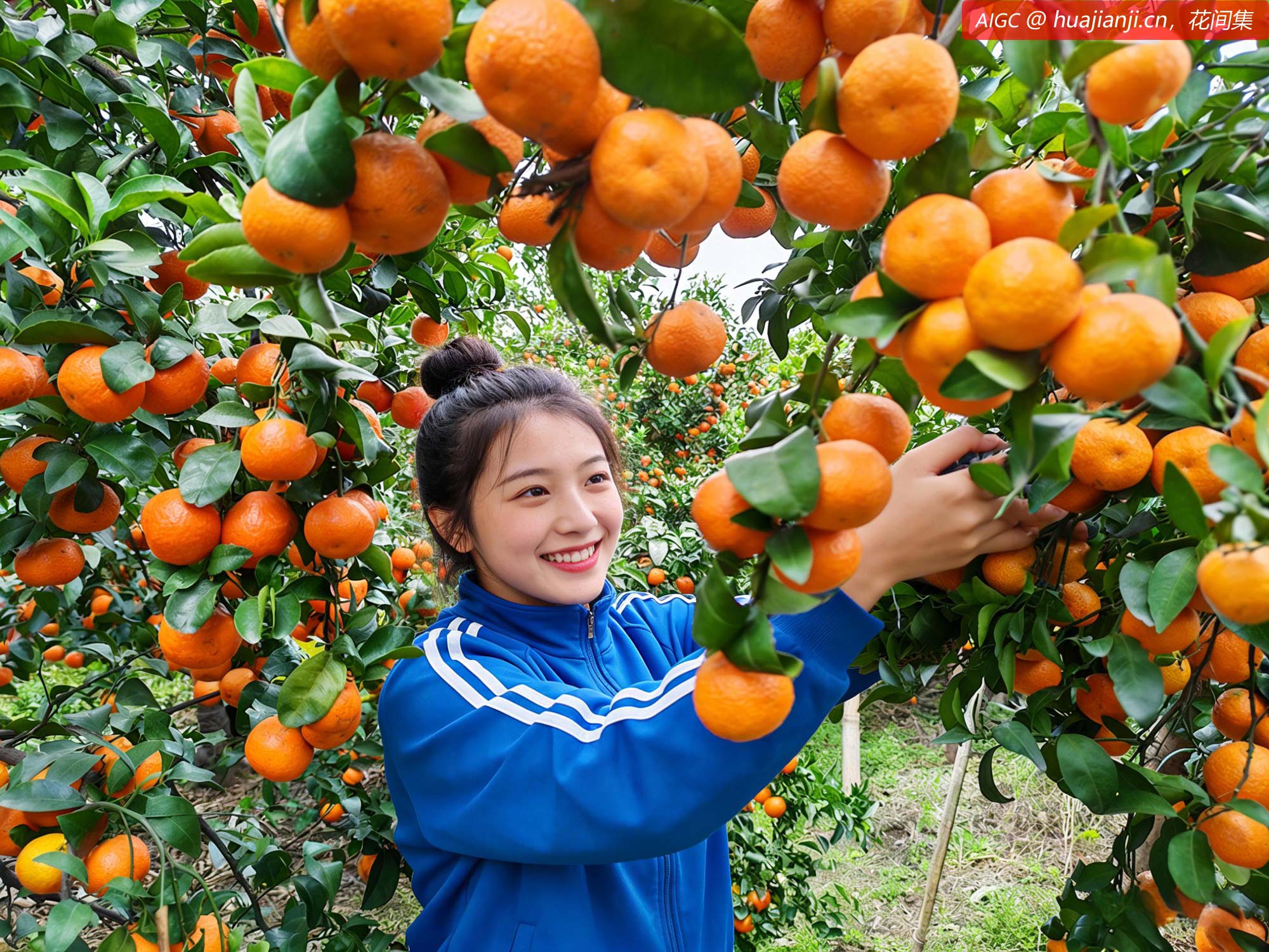 广西金秀瑶族自治县的沙糖桔陆续成熟