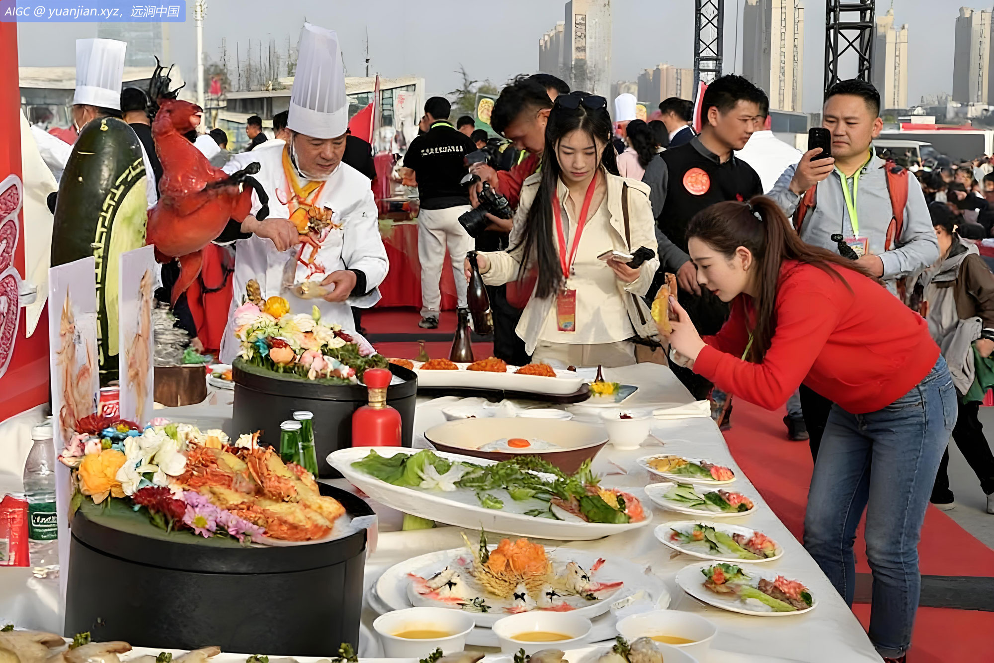 “超级皖”美食争霸赛总决赛在合肥举行