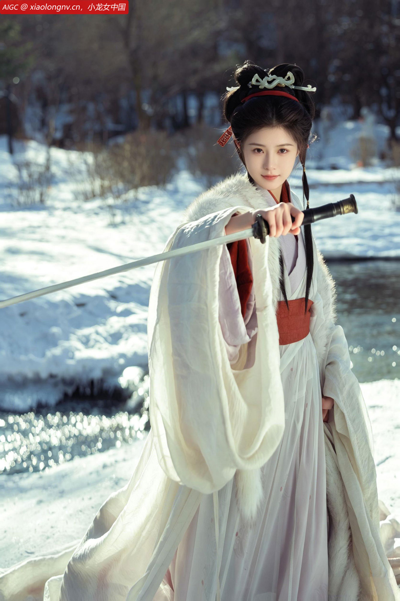 南宋淳祐初年。终南山雪地莹白，寒雾弥漫。