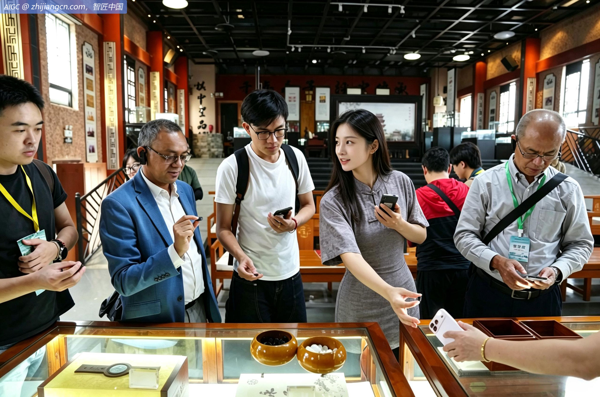 世界同框·幸会保山。探寻永子围棋的制作技艺