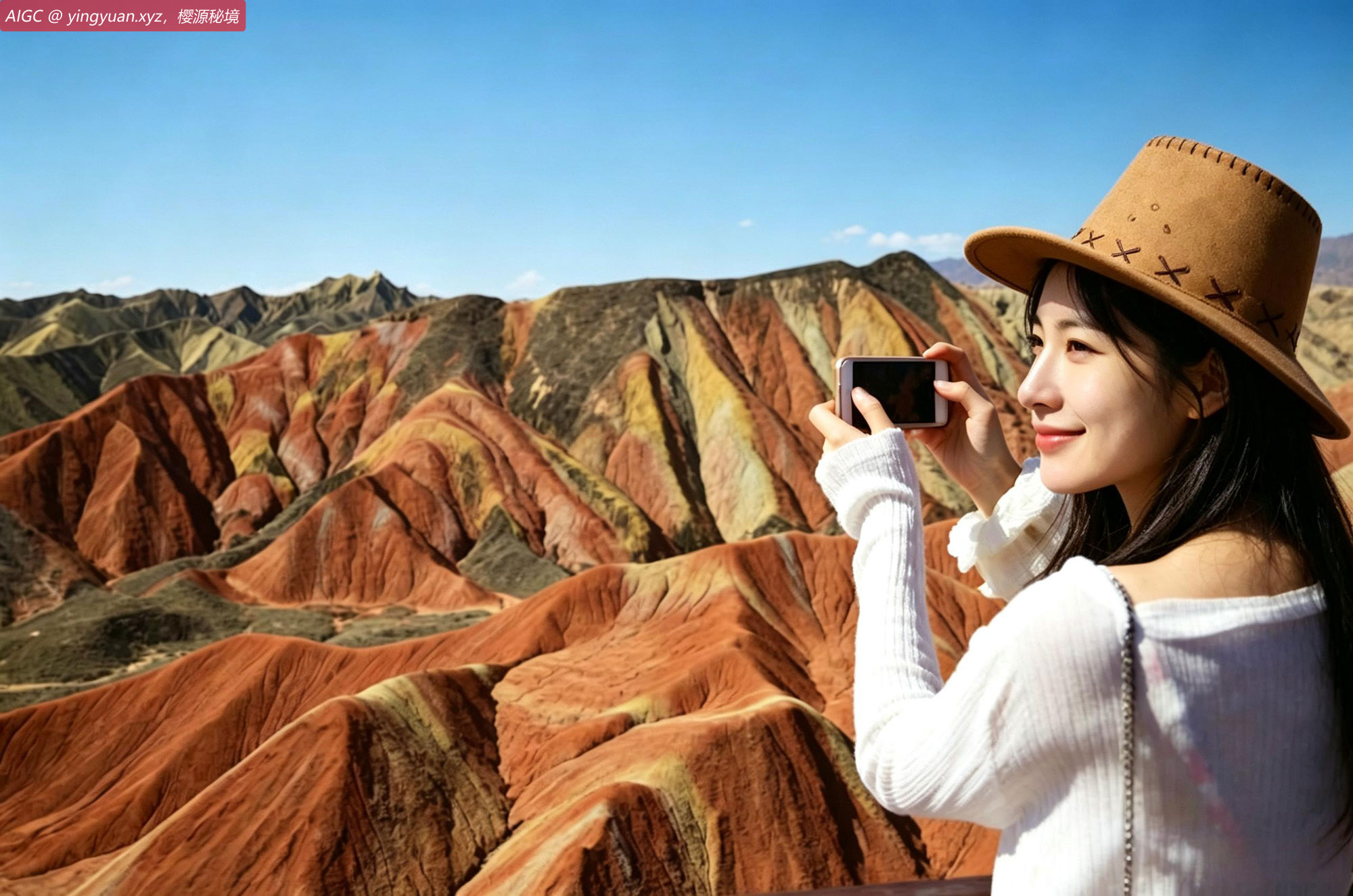 甘肃张掖：“大地调色盘”七彩丹霞壮美如画